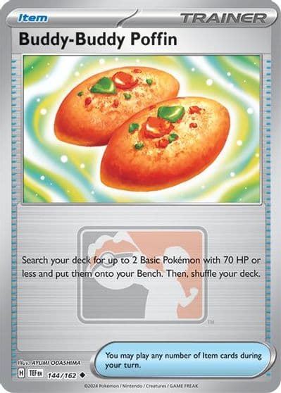 Buddy-Buddy Poffin League & Championship Cards Pokemon card