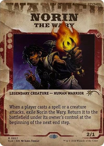 Norin the Wary Secret Lair Drop Series Magic card