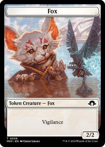 Fox Token Modern Horizons 3 Magic card