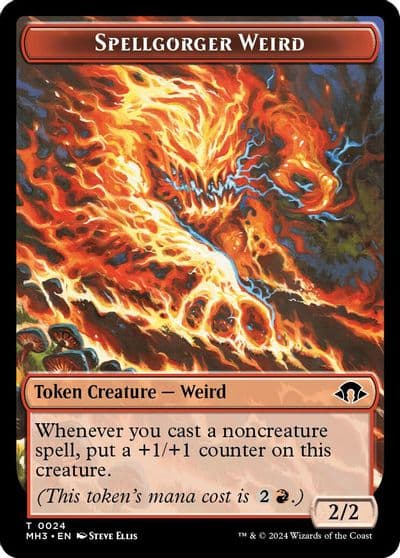 Spellgorger Weird Token Modern Horizons 3 Magic card