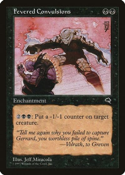 Fevered Convulsions Tempest Magic card