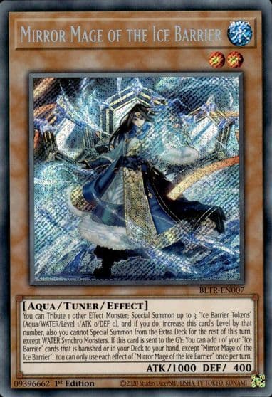 Mirror Mage of the Ice Barrier Battles of Legend: Terminal Revenge Yu-Gi-Oh! card
