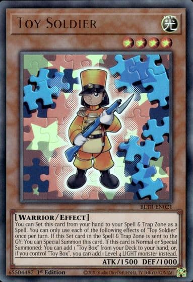 Toy Soldier Battles of Legend: Terminal Revenge Yu-Gi-Oh! card