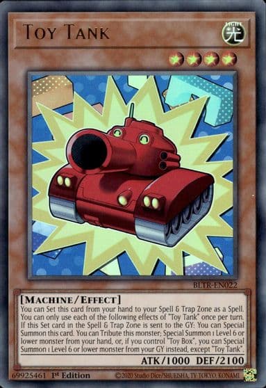 Toy Tank Battles of Legend: Terminal Revenge Yu-Gi-Oh! card