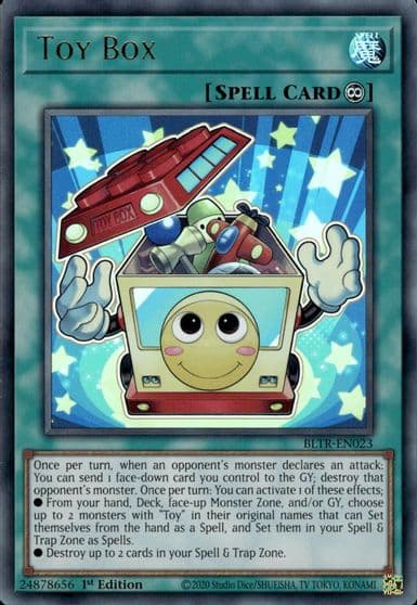Toy Box Battles of Legend: Terminal Revenge Yu-Gi-Oh! card