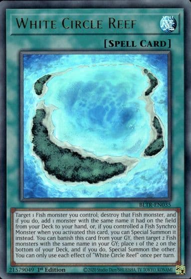 White Circle Reef Battles of Legend: Terminal Revenge Yu-Gi-Oh! card