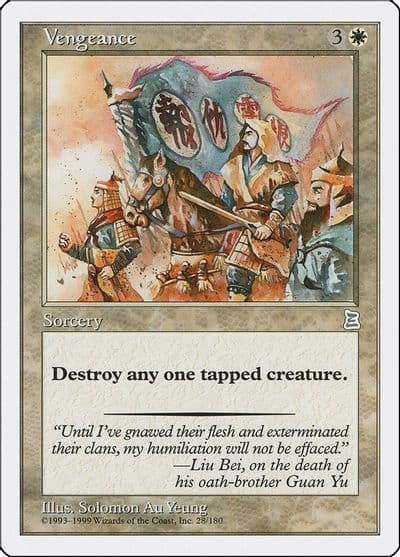 Vengeance Portal Three Kingdoms Magic card