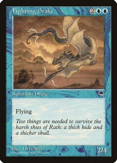 Fighting Drake Tempest Magic card