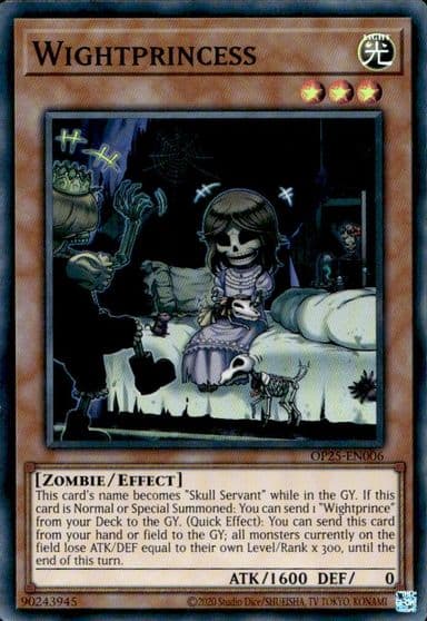 Wightprincess OTS Tournament Pack 25 Yu-Gi-Oh! card