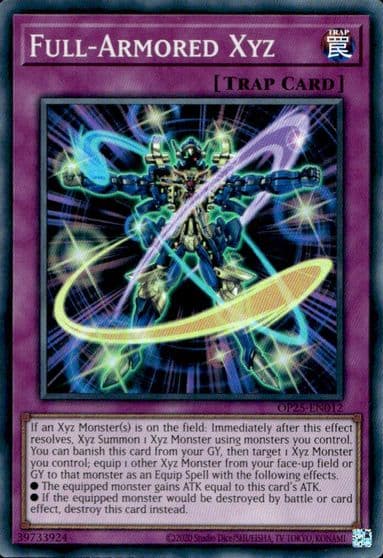 Full Armored Xyz OTS Tournament Pack 25 Yu-Gi-Oh! card