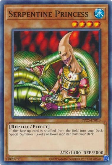 Serpentine Princess OTS Tournament Pack 25 Yu-Gi-Oh! card