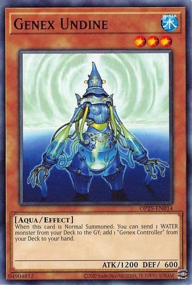 Genex Undine OTS Tournament Pack 25 Yu-Gi-Oh! card