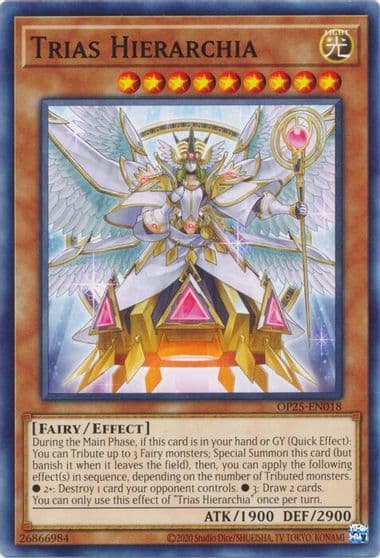 Trias Hierarchia OTS Tournament Pack 25 Yu-Gi-Oh! card