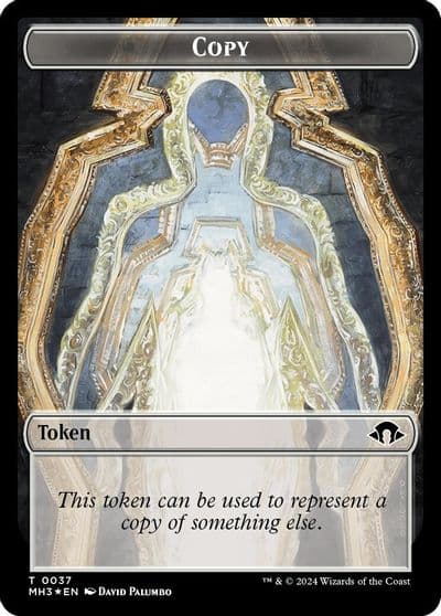 Copy Ripple Foil Gremlin Double Sided Token Modern Horizons 3 Magic card