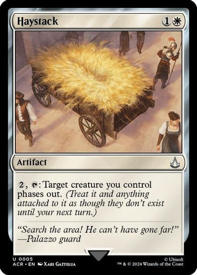 Haystack Universes Beyond: Assassin's Creed Magic card