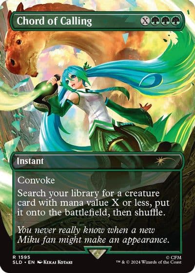 Chord of Calling 1595 Secret Lair Drop Series Magic card