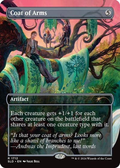 Coat of Arms 1712 Secret Lair Drop Series Magic card