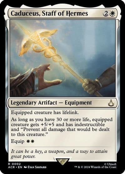 Caduceus Staff of Hermes Universes Beyond: Assassin's Creed Magic card