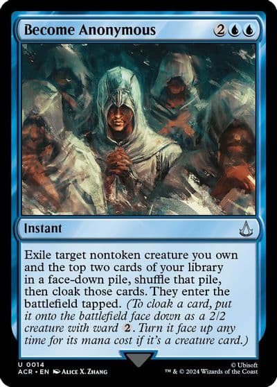 Become Anonymous Universes Beyond: Assassin's Creed Magic card