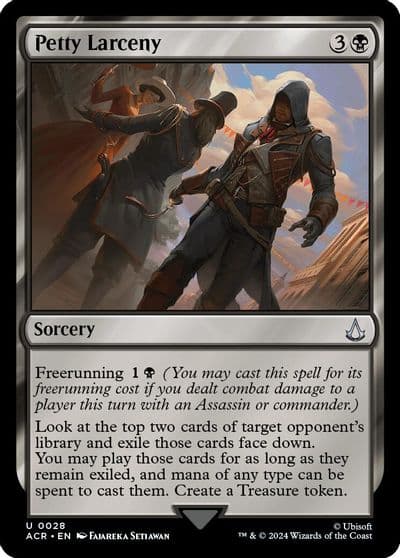 Petty Larceny Universes Beyond: Assassin's Creed Magic card