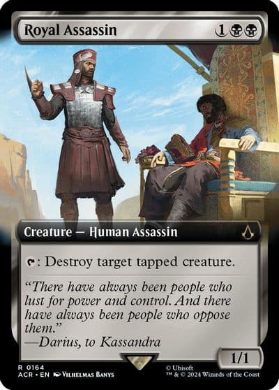 Royal Assassin Extended Art Universes Beyond: Assassin's Creed Magic card