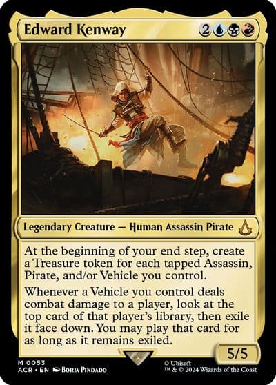 Edward Kenway Universes Beyond: Assassin's Creed Magic card
