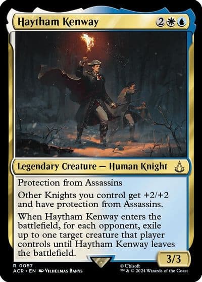 Haytham Kenway Universes Beyond: Assassin's Creed Magic card