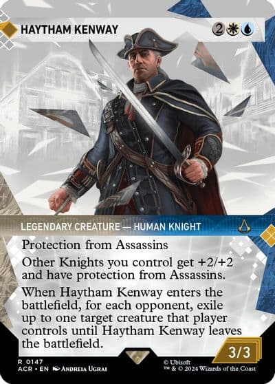 Haytham Kenway Showcase Universes Beyond: Assassin's Creed Magic card