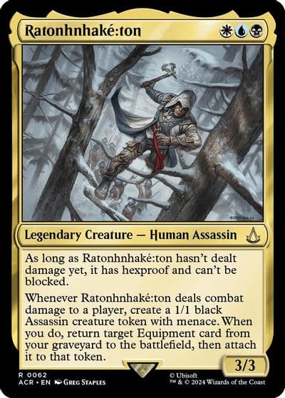 Ratonhnhaketon Universes Beyond: Assassin's Creed Magic card