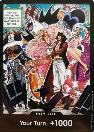 DON Card Alternate Art 500 Years in the Future One Piece card