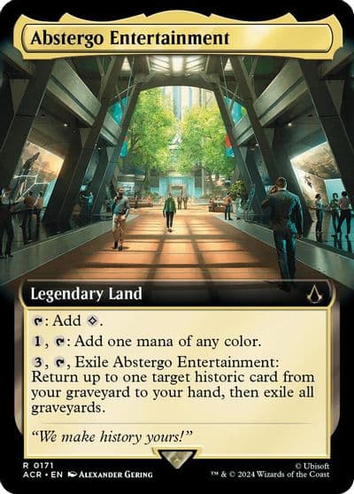 Abstergo Entertainment Extended Art Universes Beyond: Assassin's Creed Magic card
