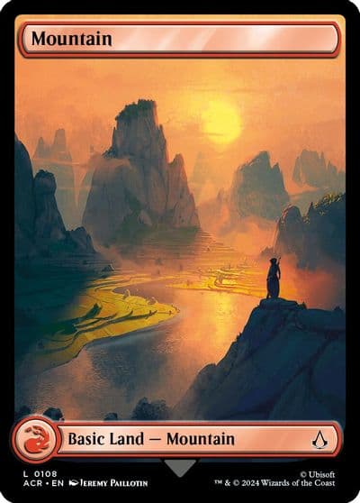 Mountain 0108 Universes Beyond: Assassin's Creed Magic card