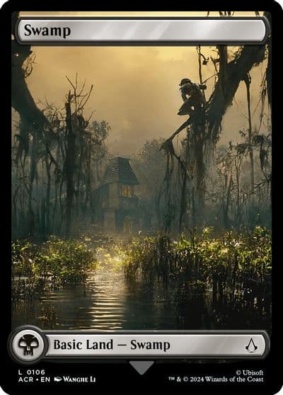 Swamp 0106 Universes Beyond: Assassin's Creed Magic card