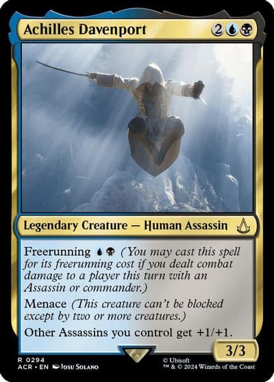 Achilles Davenport Universes Beyond: Assassin's Creed Magic card