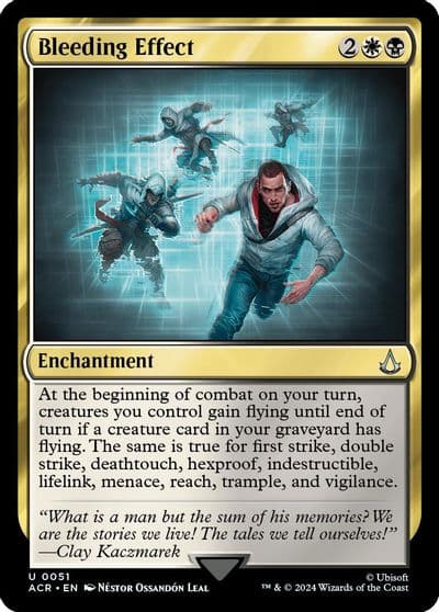 Bleeding Effect Universes Beyond: Assassin's Creed Magic card