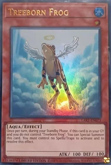 Treeborn Frog The Lost Art Promotion Yu-Gi-Oh! card