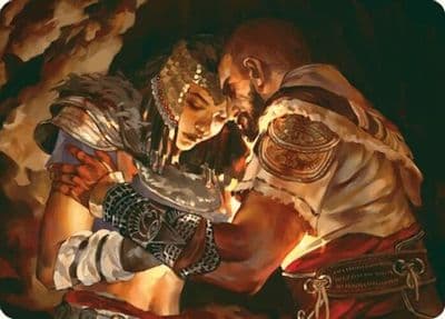 Cathartic Reunion Art Card Art Series: Universes Beyond: Assassin's Creed Magic card