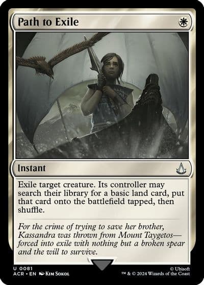 Path to Exile Universes Beyond: Assassin's Creed Magic card