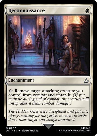 Reconnaissance Universes Beyond: Assassin's Creed Magic card