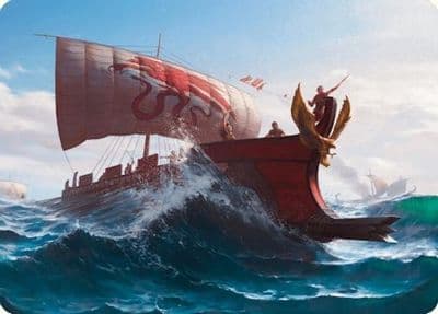 Adrestia Art Card Art Series: Universes Beyond: Assassin's Creed Magic card