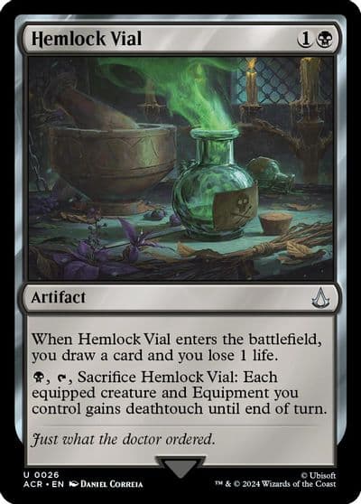 Hemlock Vial Universes Beyond: Assassin's Creed Magic card