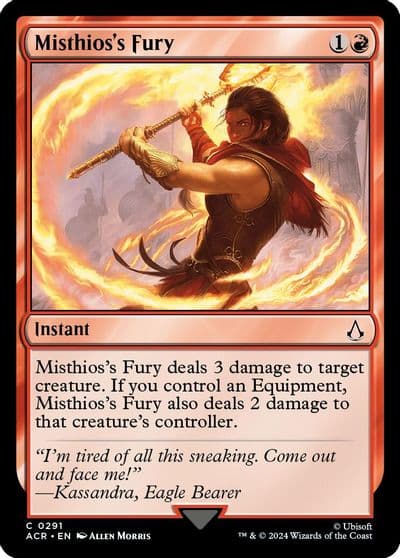 Misthioss Fury Universes Beyond: Assassin's Creed Magic card