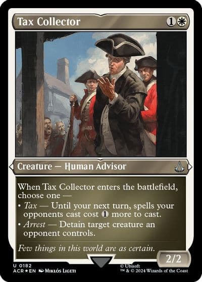 Tax Collector Foil Etched Universes Beyond: Assassin's Creed Magic card