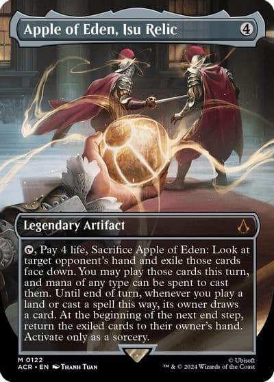 Apple of Eden Isu Relic Borderless Universes Beyond: Assassin's Creed Magic card