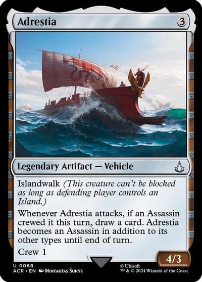 Adrestia Universes Beyond: Assassin's Creed Magic card