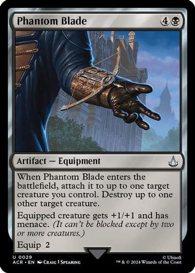 Phantom Blade Universes Beyond: Assassin's Creed Magic card