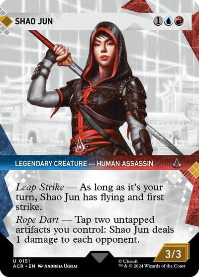 Shao Jun Showcase Universes Beyond: Assassin's Creed Magic card