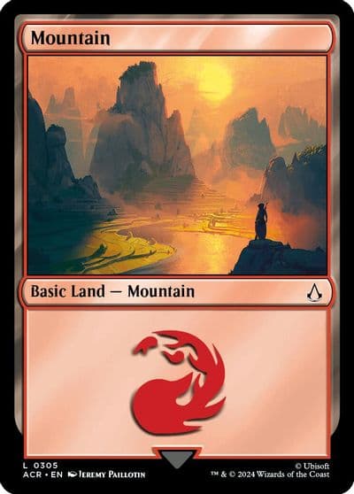 Mountain 0305 Universes Beyond: Assassin's Creed Magic card