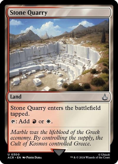Stone Quarry Universes Beyond: Assassin's Creed Magic card