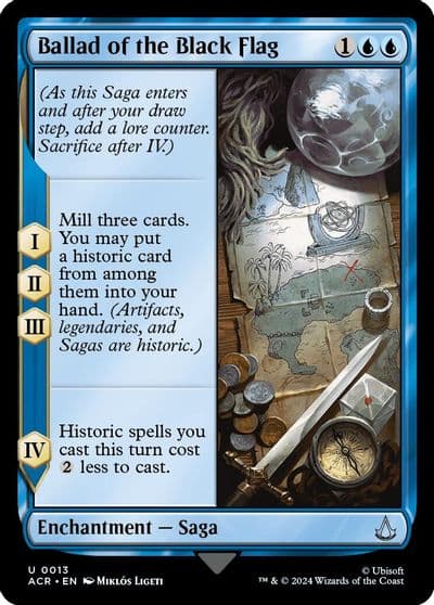 Ballad of the Black Flag Universes Beyond: Assassin's Creed Magic card